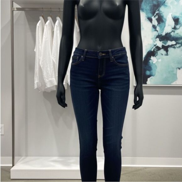 Dear John Women's Gisele  High Rise Ankle Skinny Jeans size 24 Karma - Picture 3 of 9